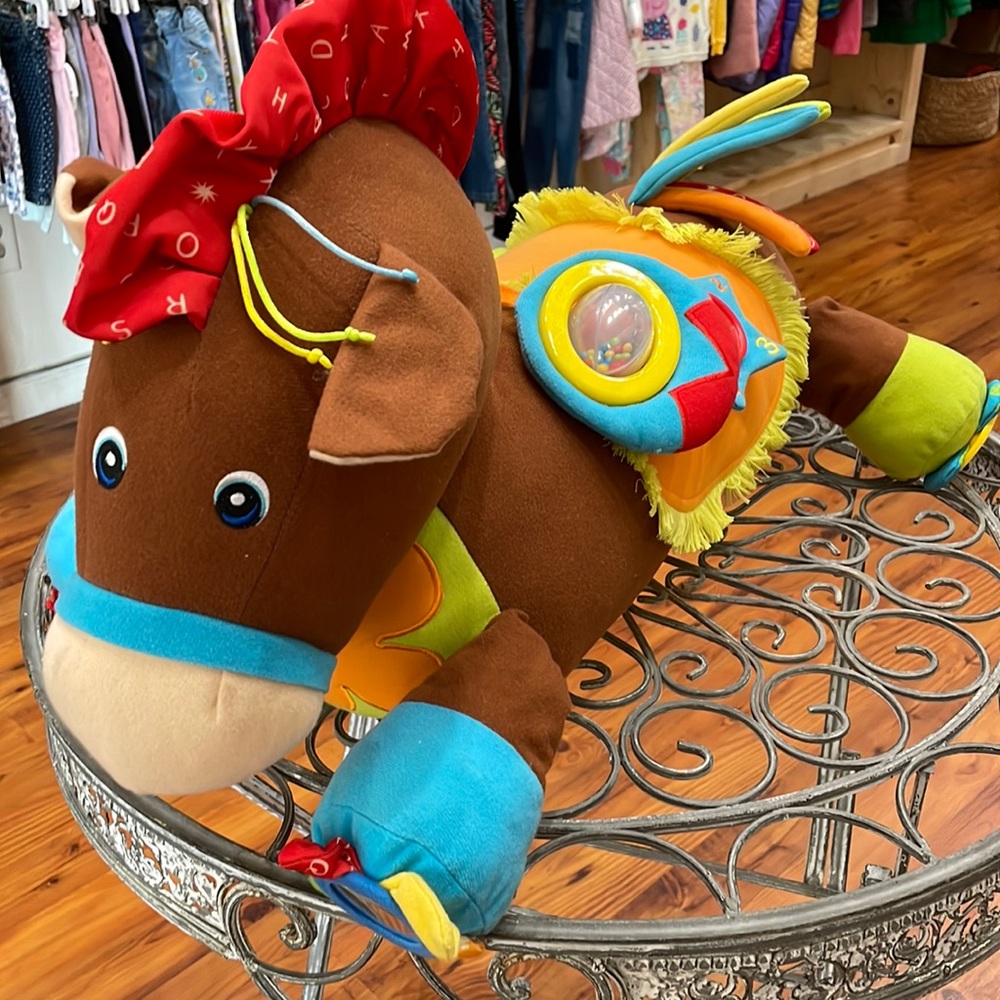Melissa & Doug Giddy Up & Play Horse, $28